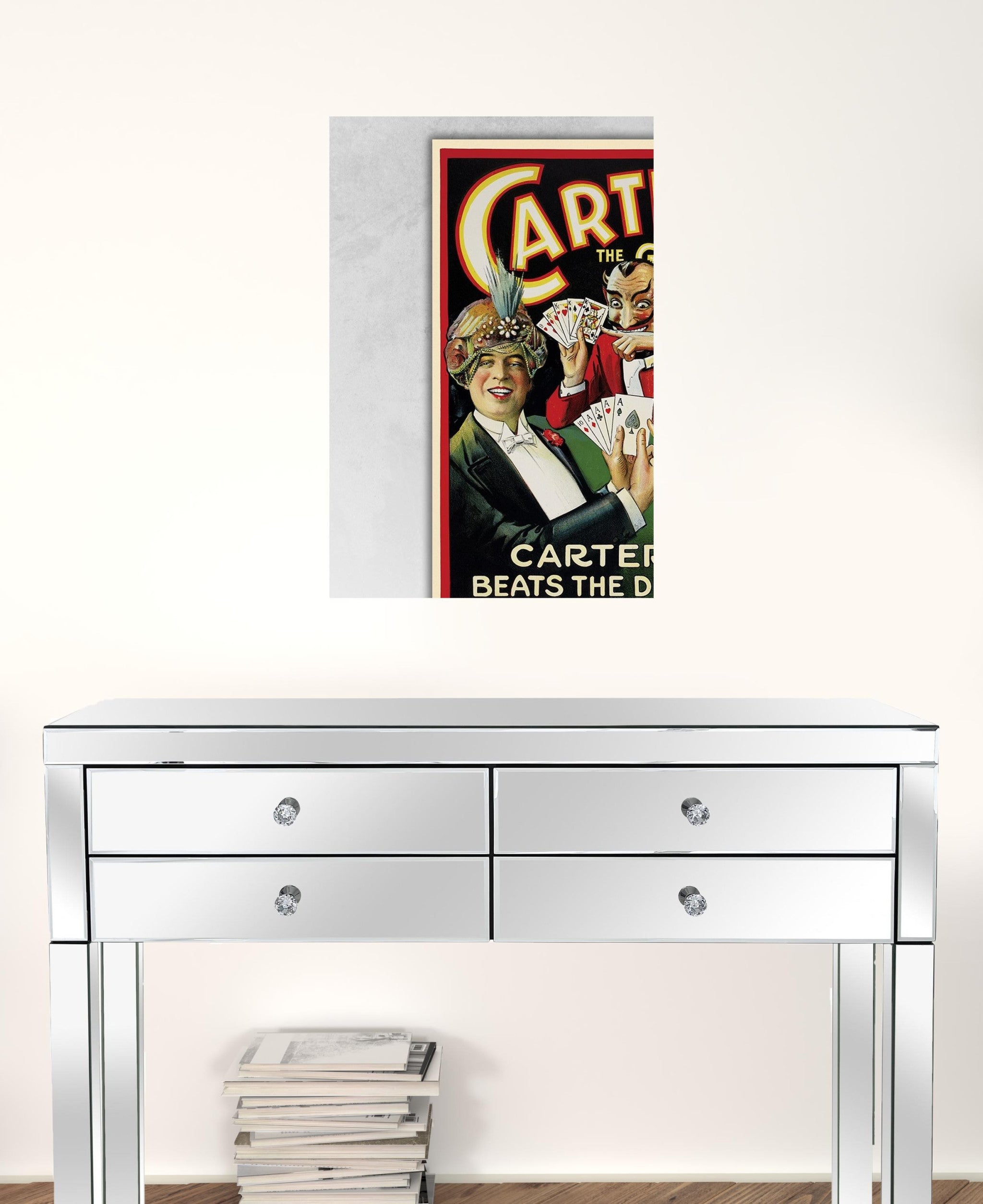 36" X 54" Vintage 1922 Carter Vintage Magic Poster Wall Art - Minihomy