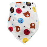 Baby Bibs Waterproof Triangle Cotton Cartoon Child Baberos Bandana Bibs