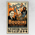 36" X 54" Houdini Spirits Vintage Magic Poster Wall Art - Minihomy