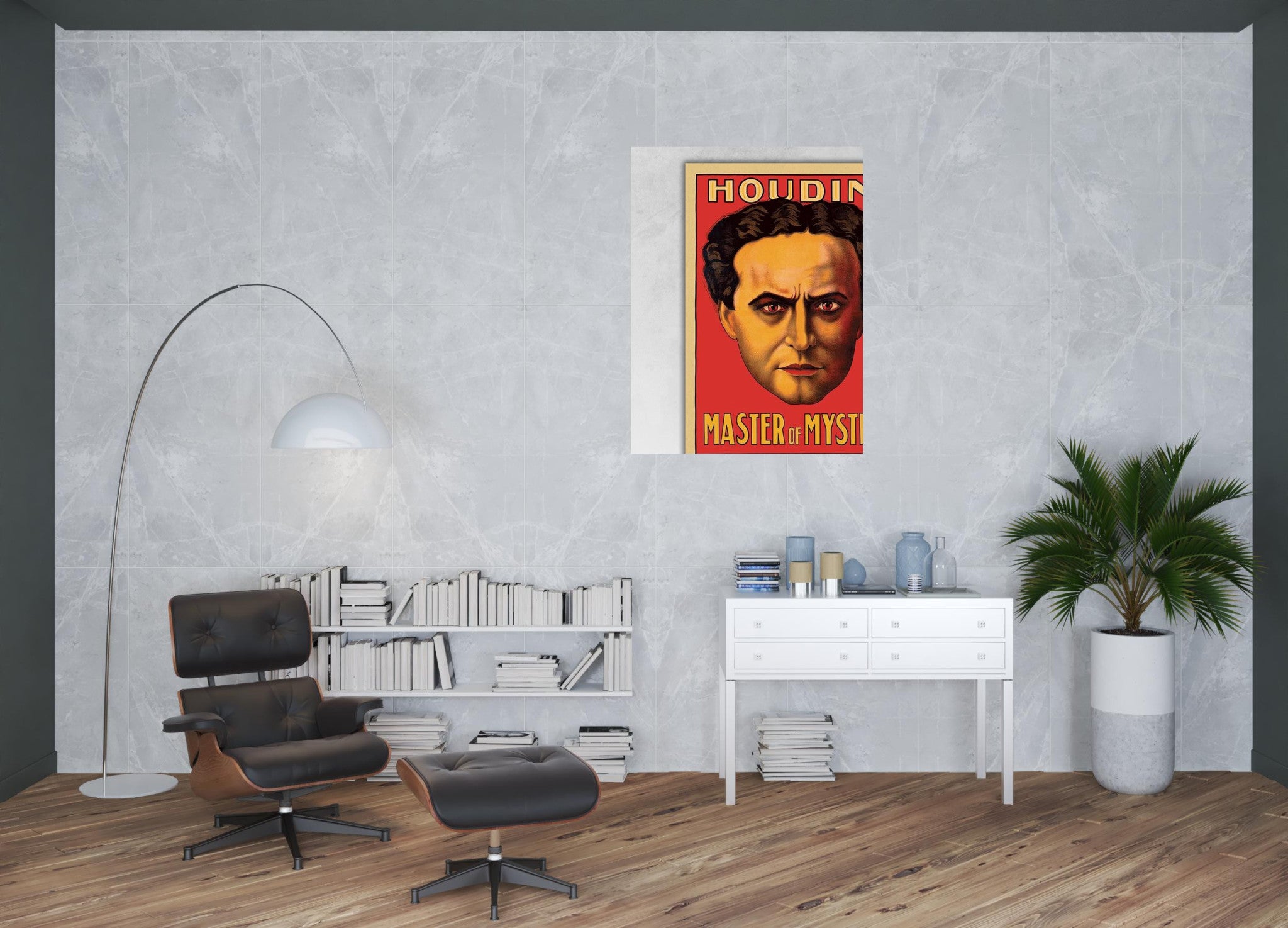 11" X 14" Houdini Master Of Mystery Vintage Magic Poster Wall Art - Minihomy