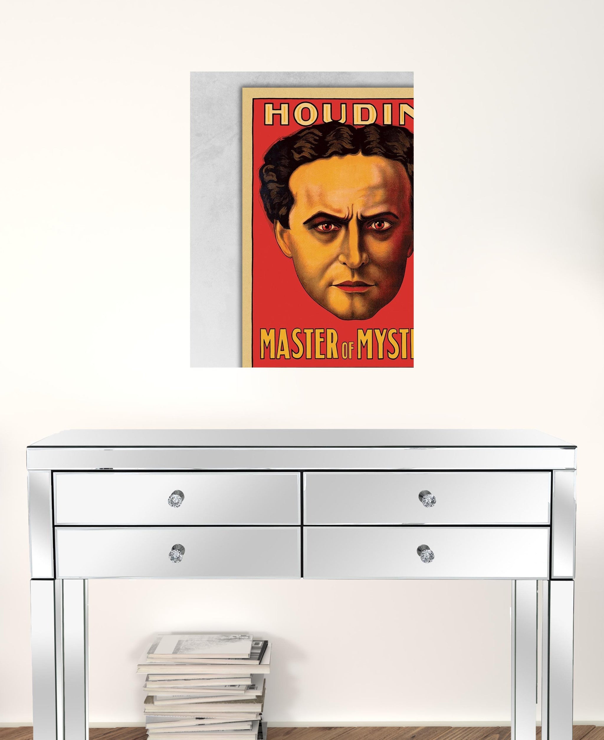 11" X 14" Houdini Master Of Mystery Vintage Magic Poster Wall Art - Minihomy