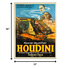 36" X 48" Master Mystifier Houdini Vintage Magic Poster Wall Art - Minihomy