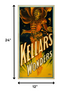 36" X 72" Keller's Wonders Vintage Magic Poster Wall Art - Minihomy