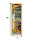 24" X 72" Thurston Rope Trick Vintage Magic Poster Wall Art - Minihomy