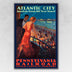 24" X 36" Vintage 1935 Atlantic City Travel Poster Wall Art - Minihomy