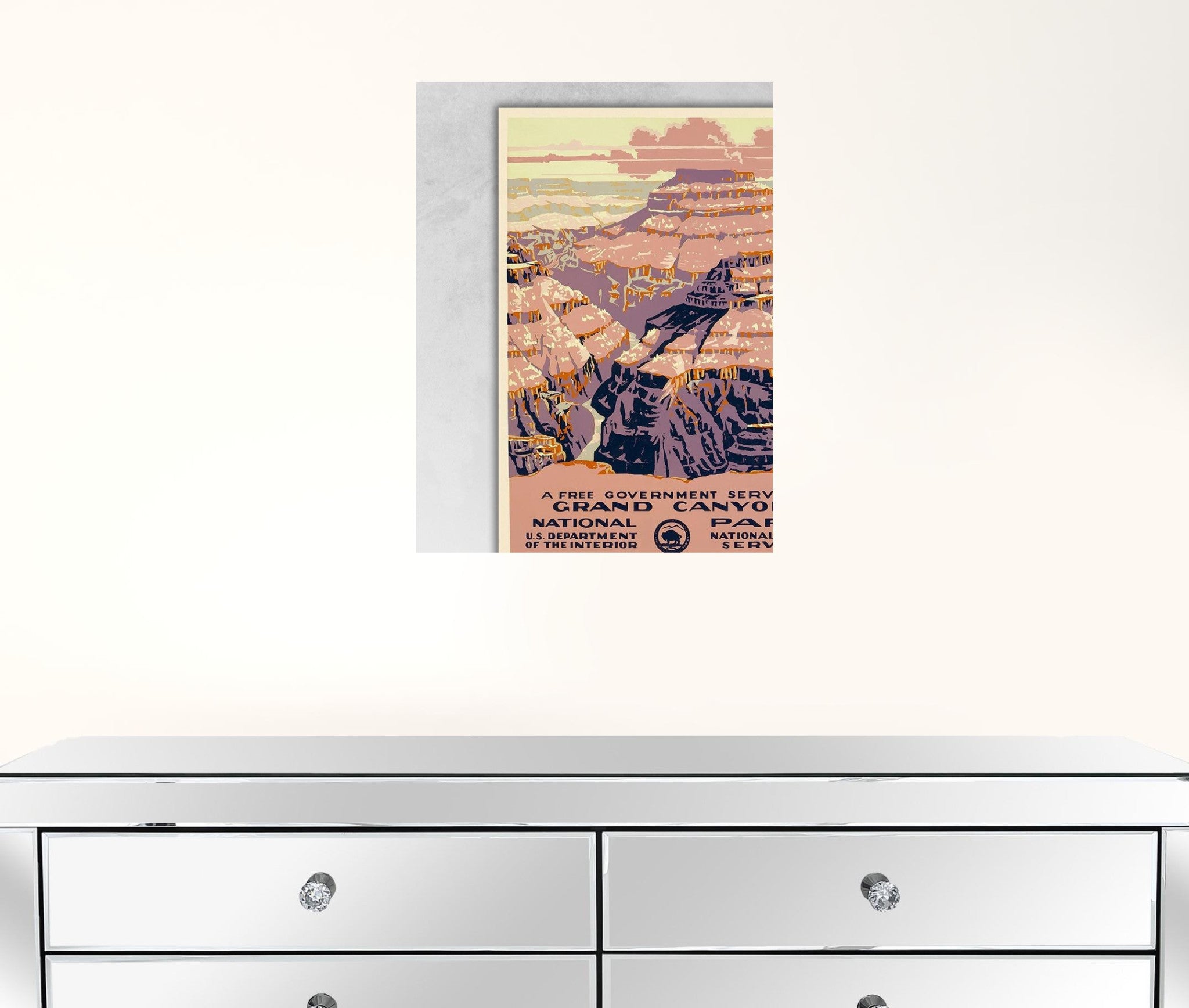 36" X 48" Grand Canyon C1938 Vintage Travel Poster Wall Art - Minihomy