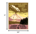 24" X 32" Lassen Volcanic National Park Vintage Travel Poster Wall Art - Minihomy