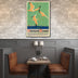 24" X 36" Birds Over Lake Michigan C1929 Vintage Travel Poster Wall Art - Minihomy