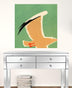 24" X 36" Birds Over Lake Michigan C1929 Vintage Travel Poster Wall Art - Minihomy