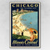 20" X 30" Vintage 1929 Chicago Vacation Travel Poster Wall Art - Minihomy