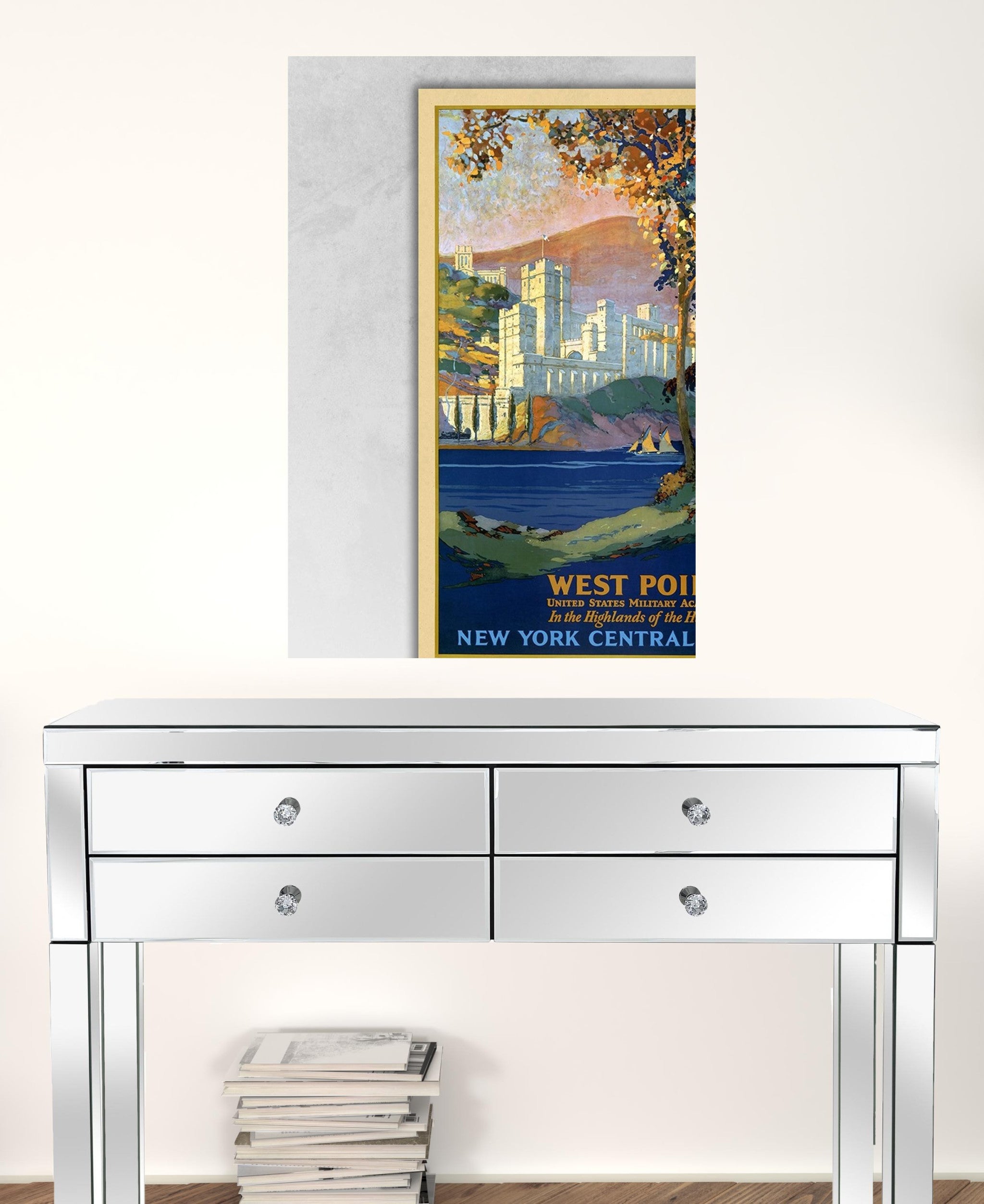 36" x 54" West Point New York c1920s Vintage Travel Poster Wall Art - Minihomy