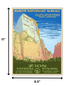 36" x 48" Zion National Park c1938 Vintage Travel Poster Wall Art - Minihomy