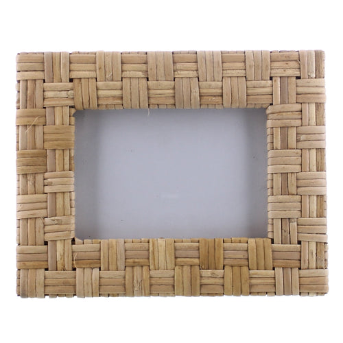 4x6 Woven Bamboo Rectangular Frame