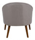 Light Gray Wooden Deep Chair - Minihomy