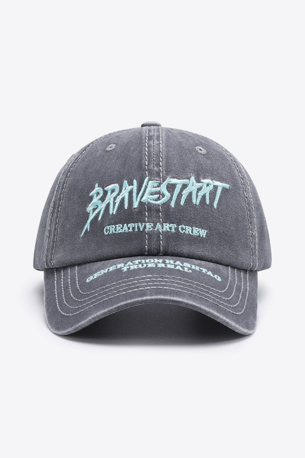 BRAVE START Graphic Baseball Cap