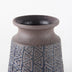 6" Brown and Blue Tribal Ceramic Vase - Minihomy