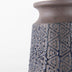 6" Brown and Blue Tribal Ceramic Vase - Minihomy