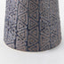 6" Brown and Blue Tribal Ceramic Vase - Minihomy