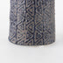 7" Brown and Blue Tribal Ceramic Vase - Minihomy