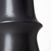 17" Matte Black Contempo Deco Ceramic Vase - Minihomy