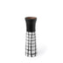 24" Black and White Modern Grid Ceramic Vase - Minihomy