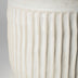 12" Whitewash Handled Textured Ceramic Vase - Minihomy