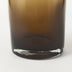 16" Vintage Look Ombre Brown Glass Vase - Minihomy