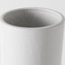 17" White Contempo Deco Ceramic Vase - Minihomy