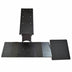 Black Ergonomic Under Desk Pull Out Keyboard Tray - Minihomy