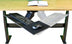 Black Ergonomic Under Desk Pull Out Keyboard Tray - Minihomy