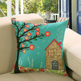 Printed Sofa Cushion Cover - Home Decoration