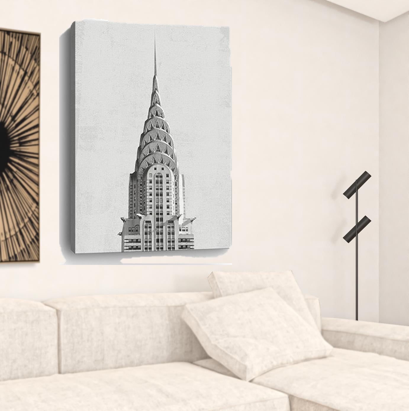 24" x 16" Vintage NYC Canvas Wall Art - Minihomy