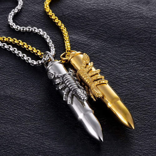 Personalized Scorpion Prince Warhead Necklace