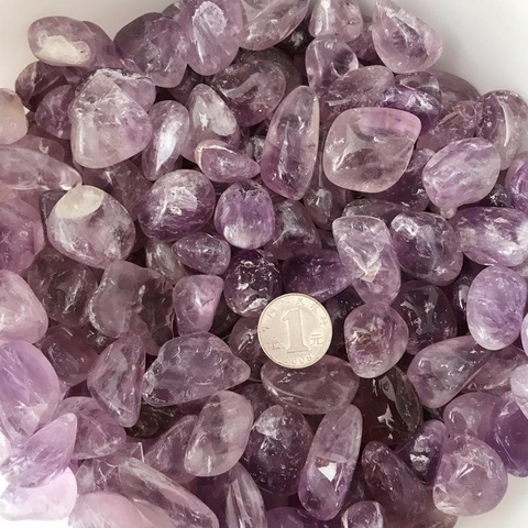 50g Natural Amethyst Rock Crystal Quartz Raw Gemstone
