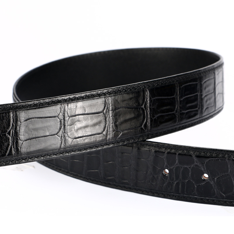 Leather Belt Belly Smooth Buckle  Single Belt Man Business Leisurebelt