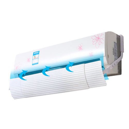 Air conditioning retractable windshield