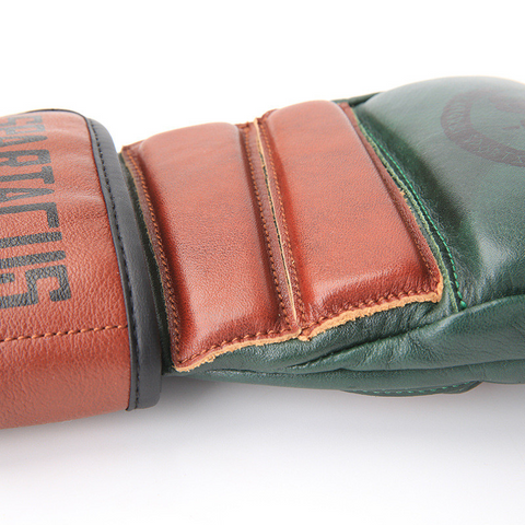 Combat Training Cowhide Hand Printed Retro Boxing Sets