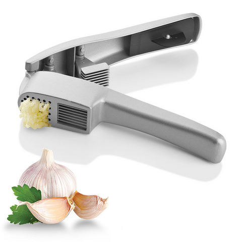 Kitchen Household Manual Garlic Press Aluminum Alloy