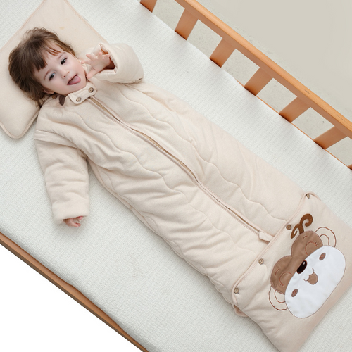 Baby Sleeping Bag Autumn And Winter Pure Cotton Quilt