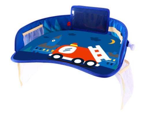 Children's toys storage waterproof table pouch car storage table dining table tray waterproof toy table