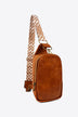 Adjustable Strap PU Leather Sling Bag - Minihomy