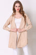 Full Size Open Front Longline Trench Coat - Minihomy