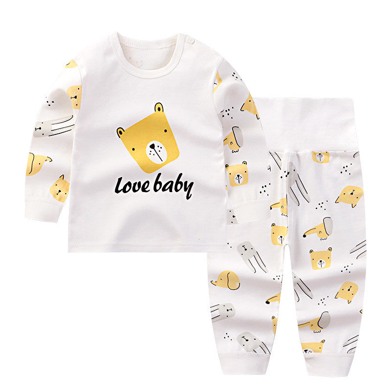 Baby Autumn Clothes Suit Cotton Baby Underwear - Minihomy