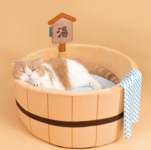 Pet Hot Spring Soup Cat Litter Warm Plush
