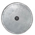 Oversized Rustic Galvanized Metal Round Wall Clock - Minihomy