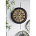 Black and Copper Exposed Gears Round Wall Clock - Minihomy