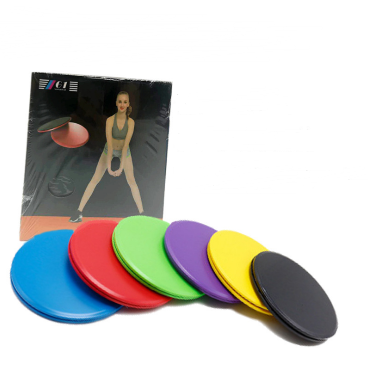 Fitness Sliding Disc Coordination Ability Round Sliding Mat - Minihomy