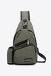 Buckle Oxford Sling Bag - Minihomy