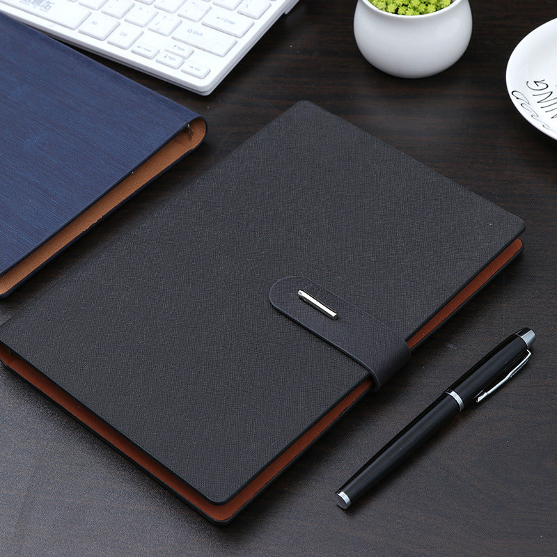 Business metal buckle notebook