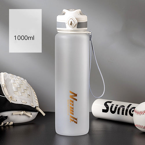 Large capacity sports portable water bottle